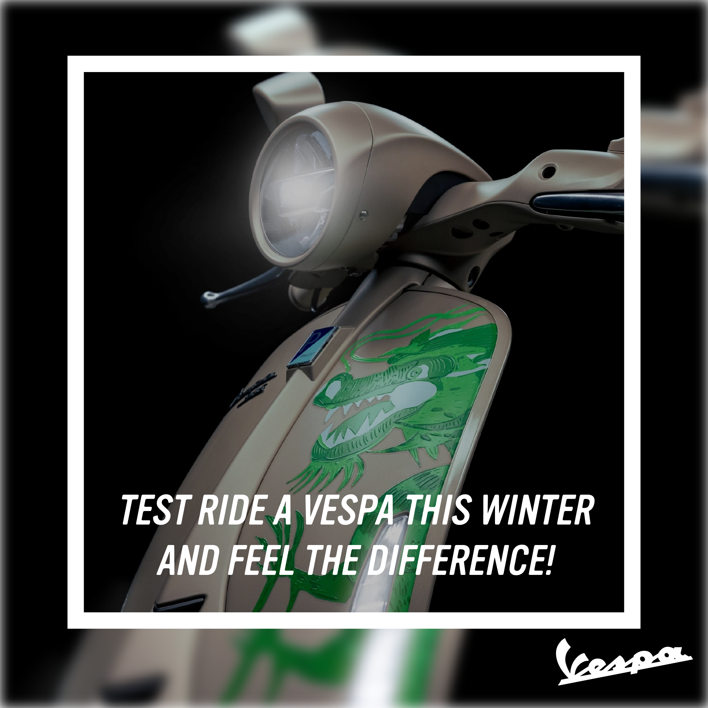 Vespa campaign visual