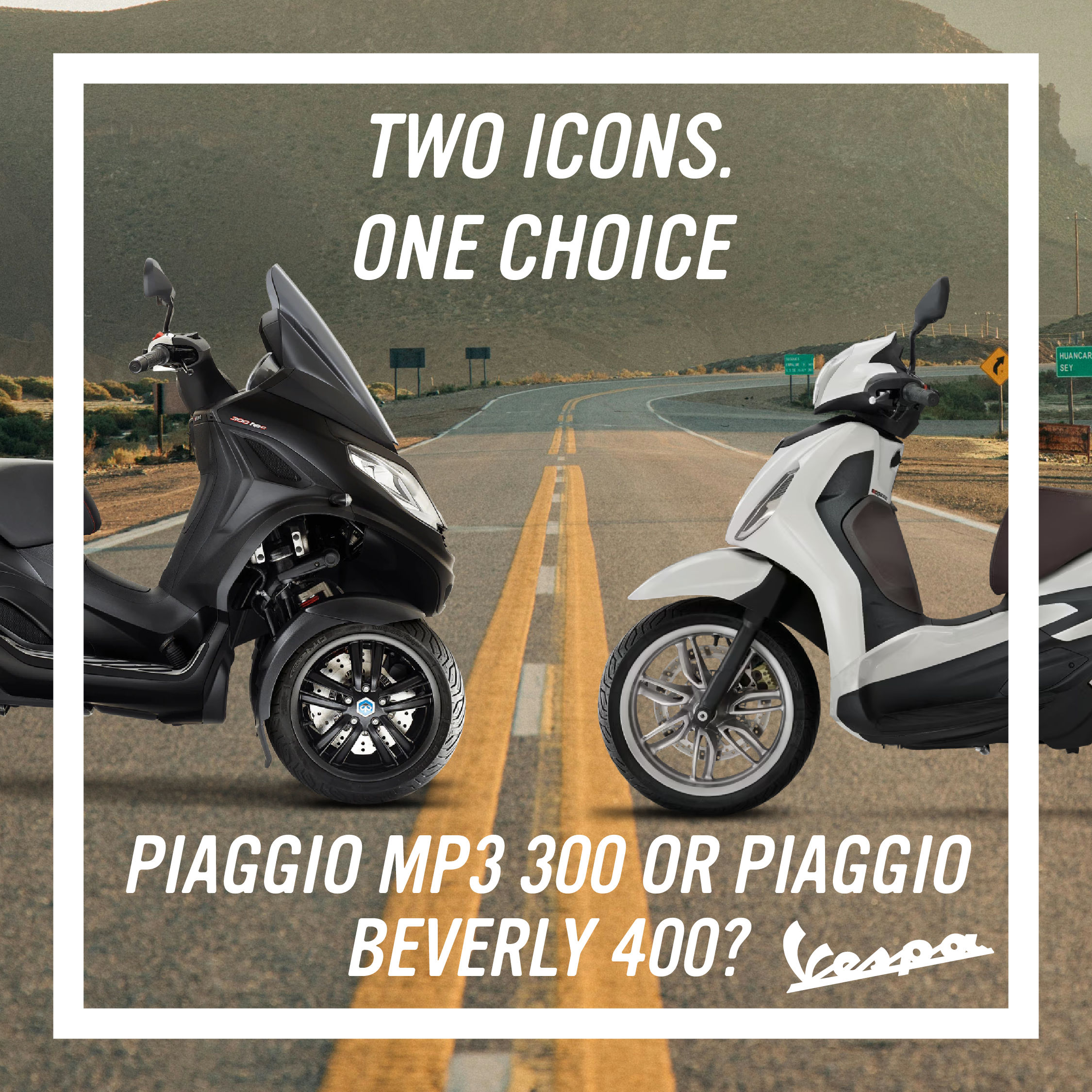 Vespa campaign visual